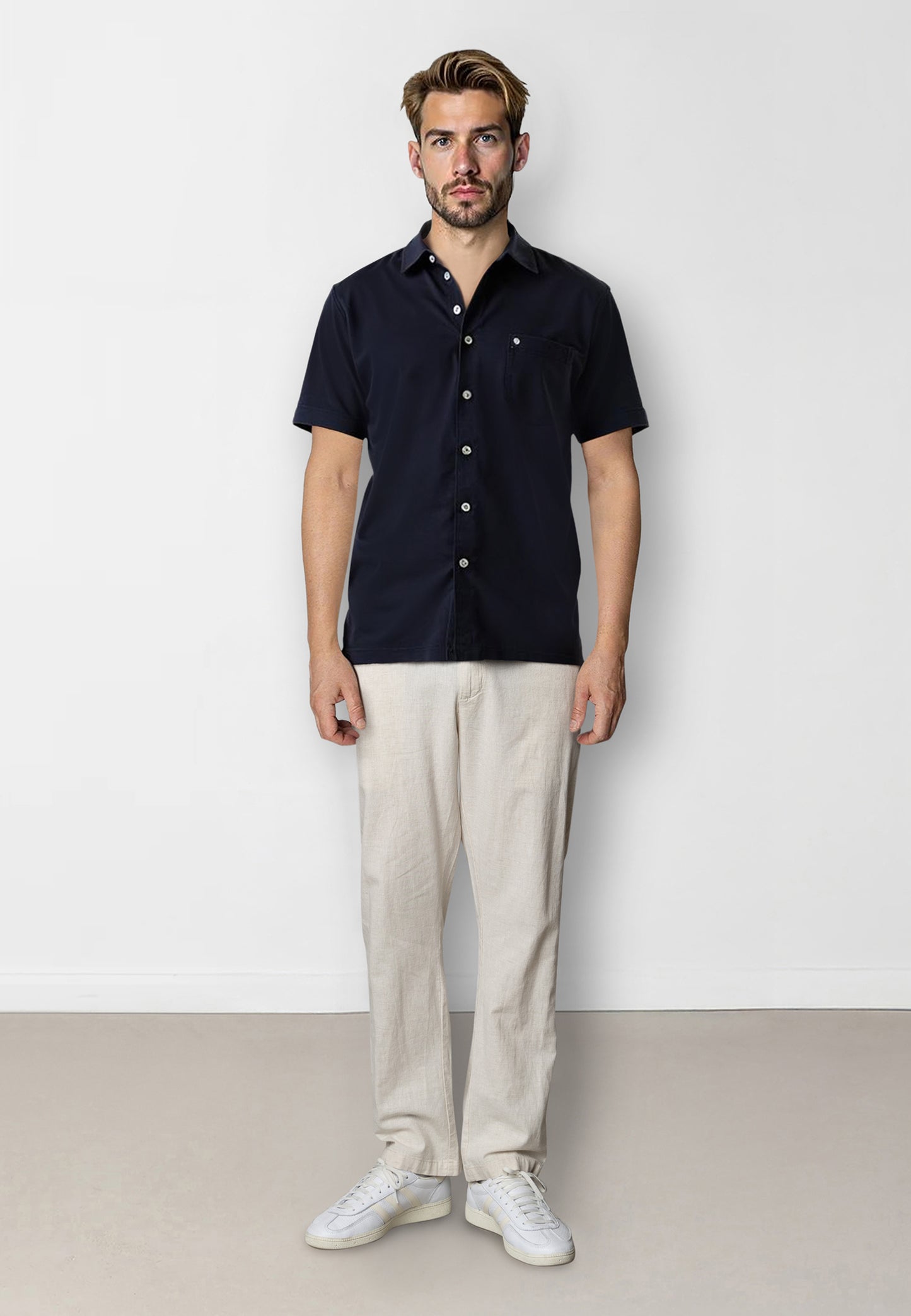 Clean Cut Copenhagen Barcelona Luca pants FS25 in Light beige
