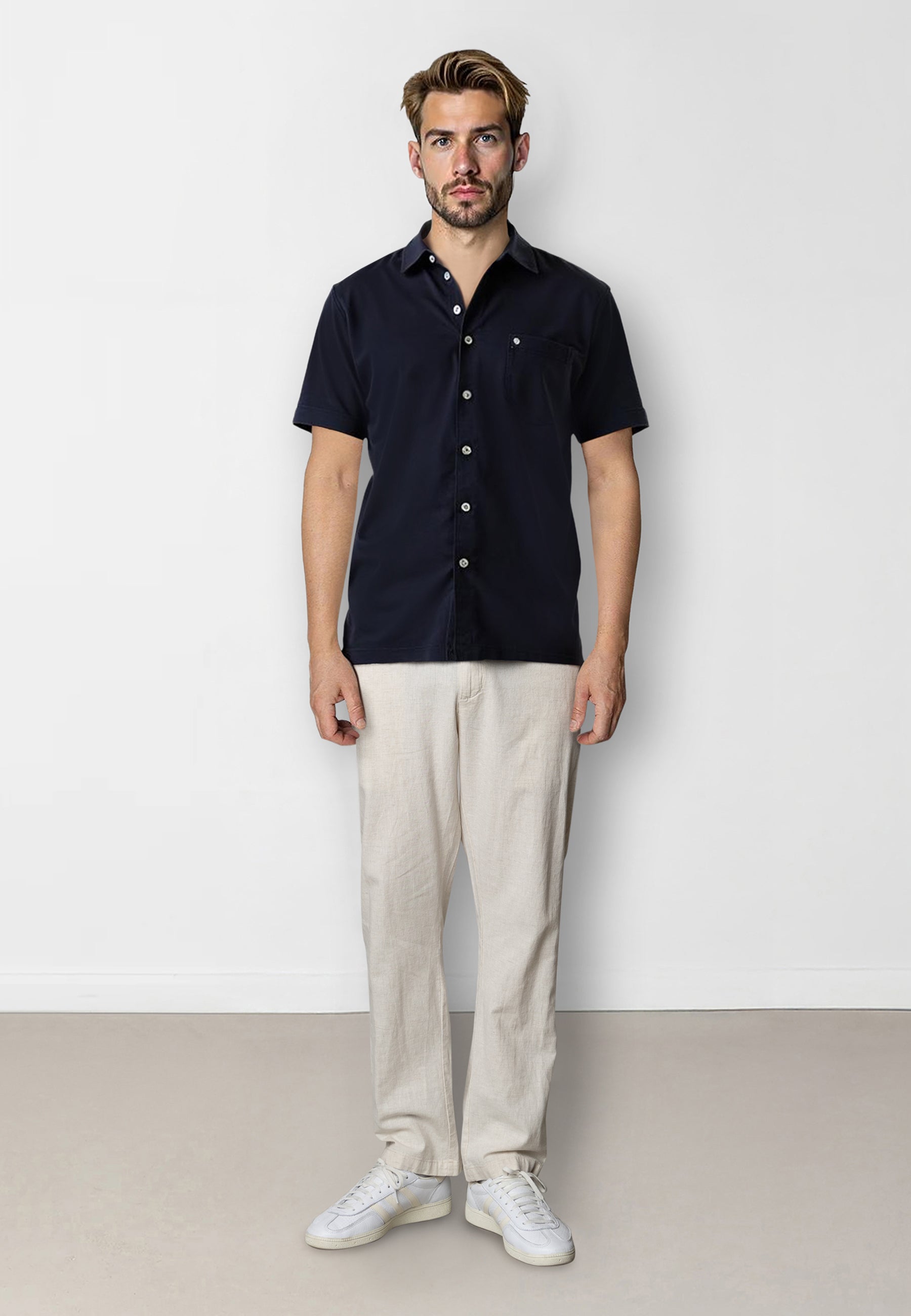 Clean Cut Copenhagen Barcelona Luca pants FS25 in Light beige