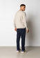 Clean Cut Copenhagen Claude crewneck knit FS25 in Ecru Melange