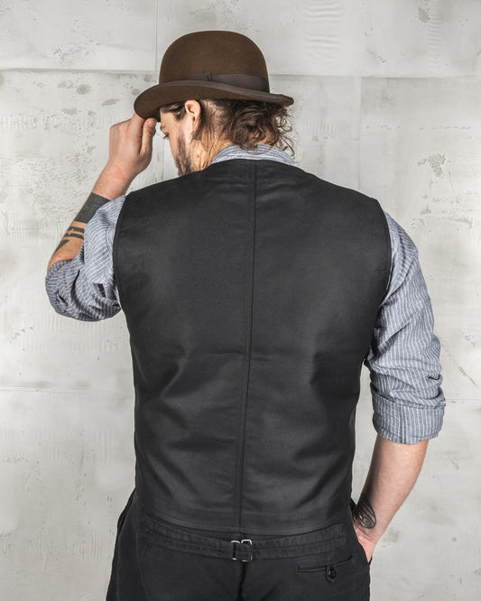 Pike Brothers 1937 Roamer Vest Elephant Skin black