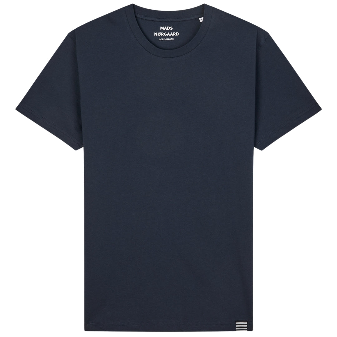 Mads Nørgaard Organic Thor Tee FS25 in Parisian Night