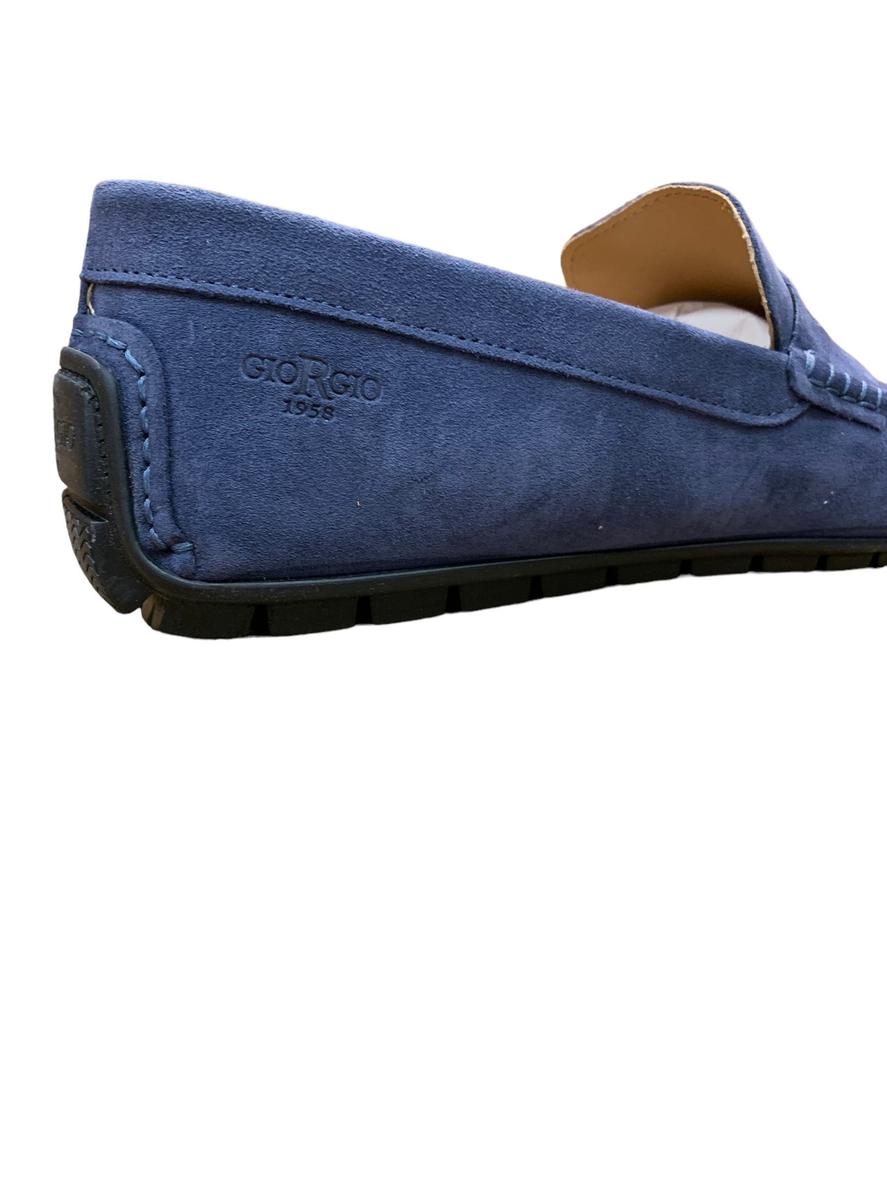 Giorgio 1958 Mokassins Velour Jeans SCARPA PELLE FONDO GOMMA