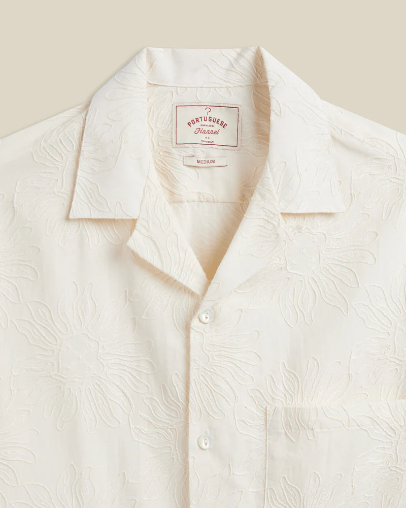 Portuguese Flannel Portoguese Flannel Duke Shirt in Ecru