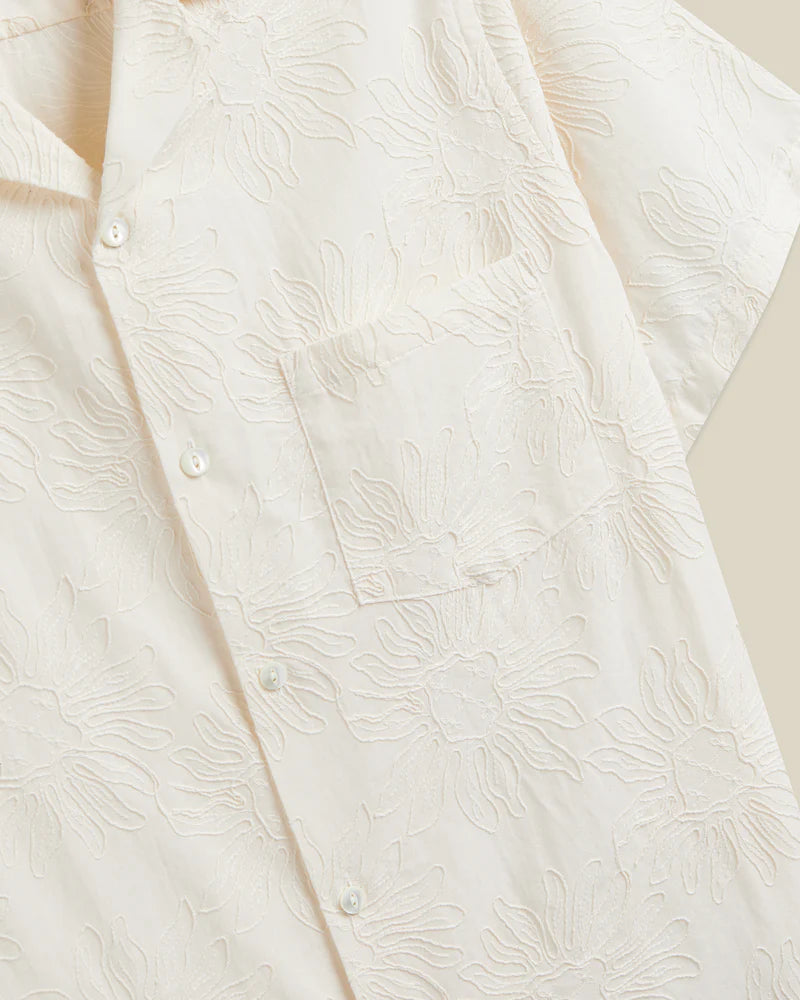 Portuguese Flannel Portoguese Flannel Duke Shirt in Ecru