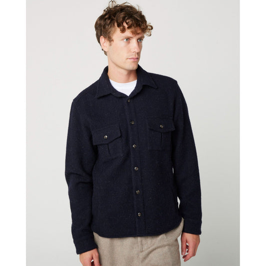 Peregrine Dexter Overshirt in Dunkelblau
