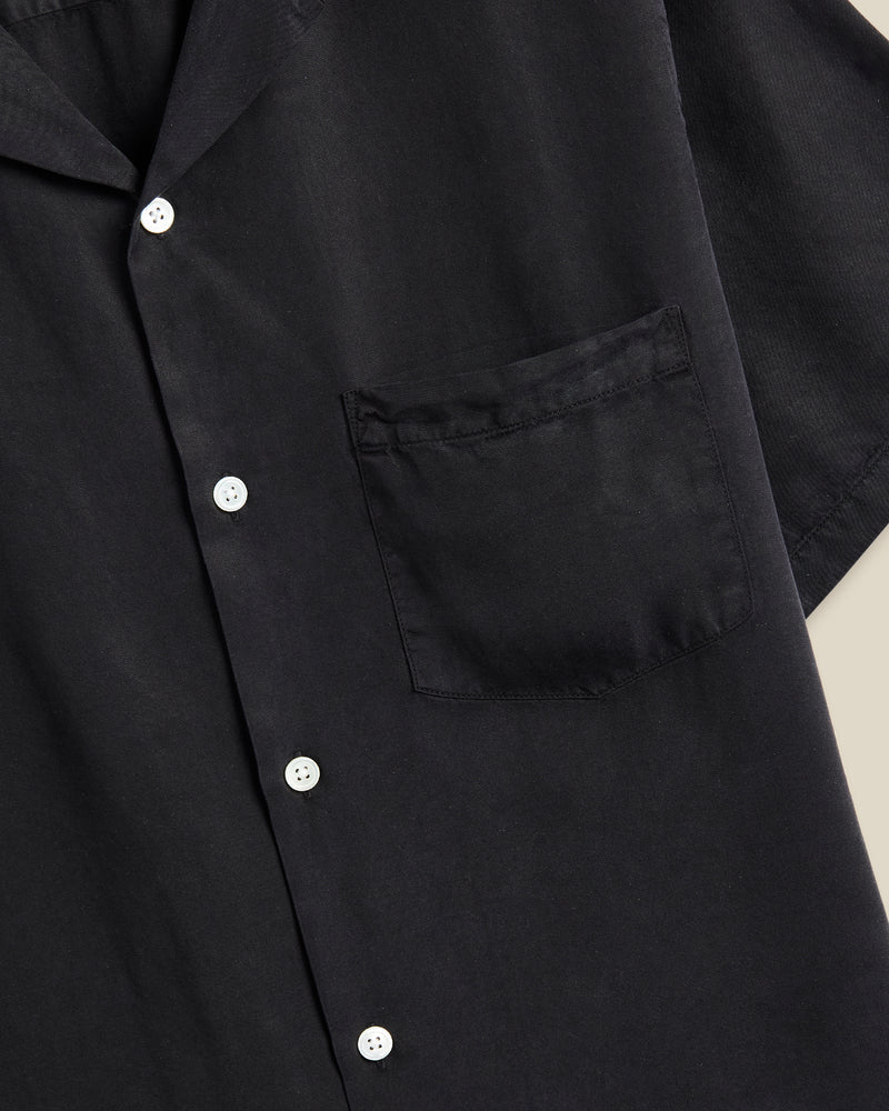 Portuguese Flannel Portoguese Flannel Dogtown Shirt in Schwarz