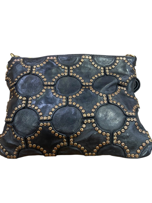 Campomaggi Margot M - SHOULDER BAG COW.+CROSS PATCHES+STUDS
