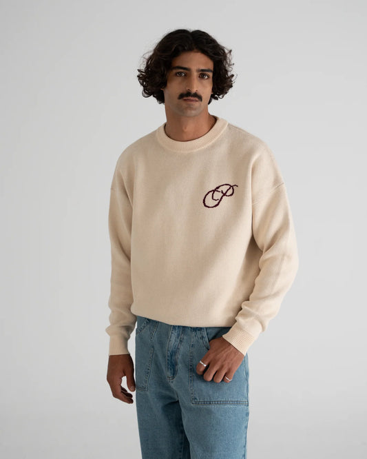 PROHIBITED Initial Knit Sweater