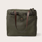 Filson TOTE BAG WITH ZIPPER in OTTER GREEN