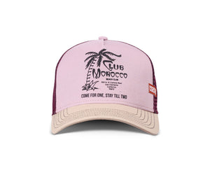 Coastal Trucker Cap HFT Club Marocco Light Pink/Sand/Red one size