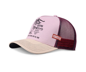 Coastal Trucker Cap HFT Club Marocco Light Pink/Sand/Red one size