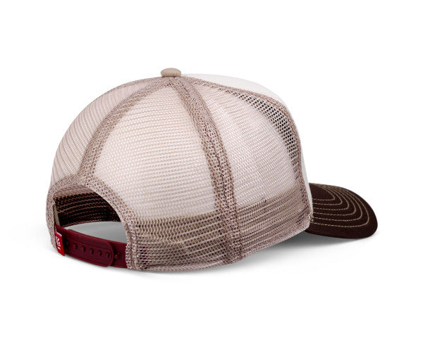 Coastal Trucker Cap HFT Moinzen  white/brown/khaki