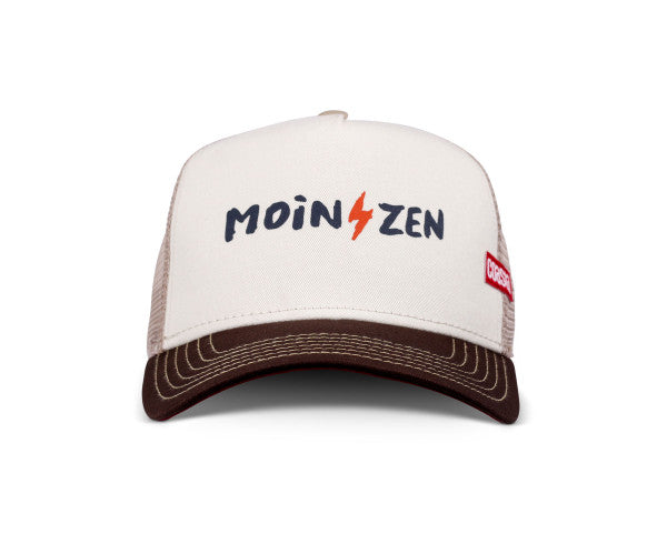 Coastal Trucker Cap HFT Moin Zen  white/brown/khaki
