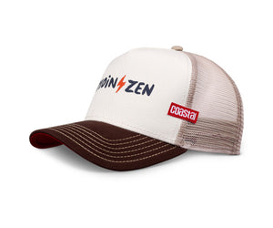 Coastal Trucker Cap HFT Moinzen  white/brown/khaki