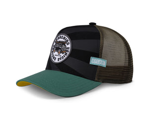 Coastal Trucker Cap HFT Nijima Island Black one size