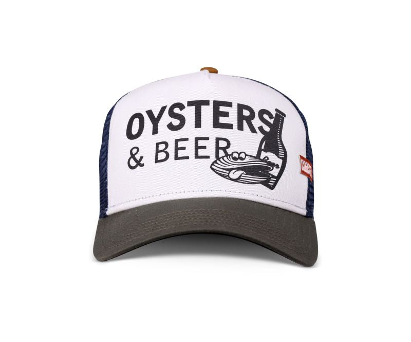 Coastal Trucker Cap HFT Oysters & Beer