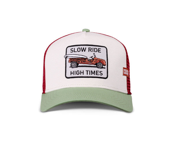 Coastal Trucker Cap Slow Ride Stone/Shilf One Size