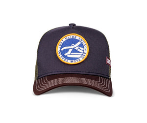 Coastal Trucker Cap HFT Smooth Glide Navy one size