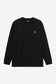 Carhartt WIP L/S Chase T-Shirt in Schwarz/Gold
