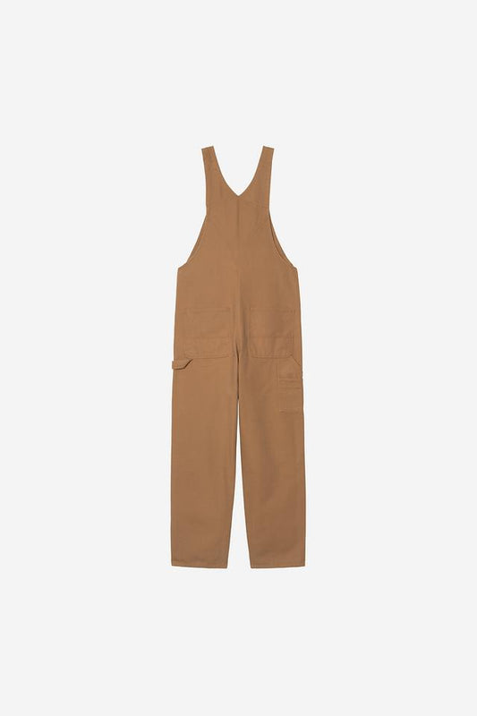 CARHARTT WIP Bib Overall FS26 in Hamilton Brown rinsed