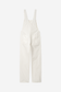 Carhartt WIP W' Bib Overall 100% Cotton white rinsed