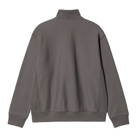 CARHARTT WIP Half Zip American Script Sweat Cotton/Polyester Sweat. 420 g/m²