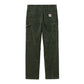 CARHARTT WIP Single Knee Pant 100% Cotton 'Coventry' Corduroy. 8 Wales. 9.7 oz in Opuntia/rinsed