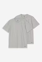 CARHARTT WIP Standard Crew Neck T-Shirt FS26 in Grey Heather + Grey Heather