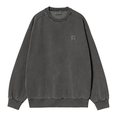 Carhartt Wip Vista Sweat FW24 in Graphite/garment dyed