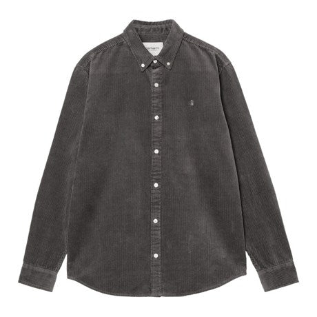 CARHARTT WIP L/S Madison Cord Shirt 100% Cotton Corduroy. 8 Wales. 9.1 oz