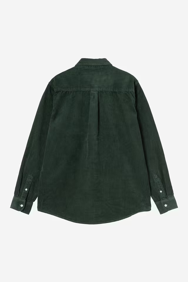 CARHARTT WIP L/S Madison Cord Shirt 100% Cotton Corduroy. 8 Wales. 9.1 oz