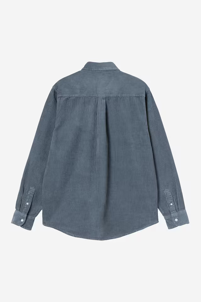 CARHARTT WIP L/S Madison Cord Shirt 100% Cotton Corduroy. 8 Wales. 9.1 oz