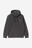CARHARTT WIP Hooded Nelson Sweat FS26 in Black garment dyed