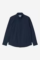 CARHARTT WIP L/S Bolton Shirt FS26 in Dark Navy garment dyed
