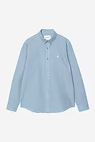 CARHARTT WIP L/S Bolton Shirt FS26 in Icaria garment dyed