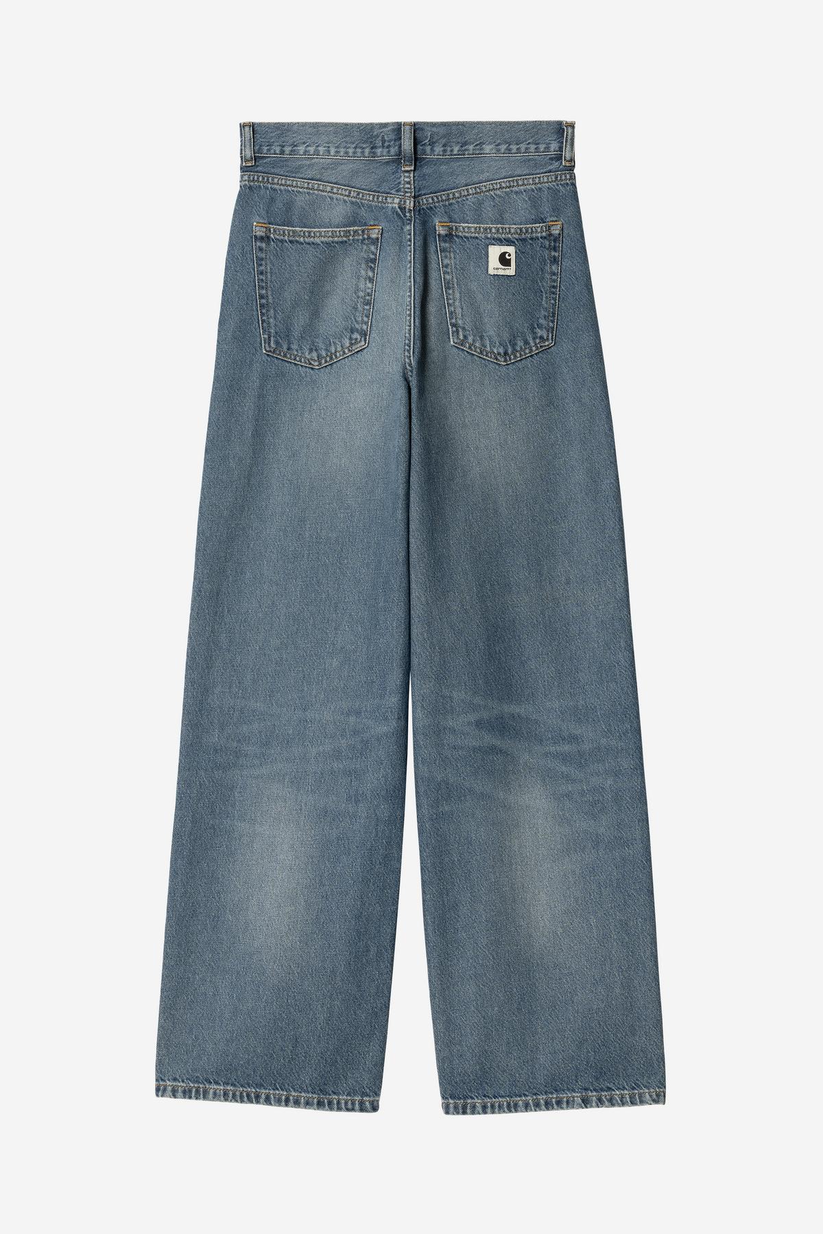 Carhartt WIP Women Jane Pant Blue /dark used wash