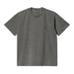 CARHARTT WIP S/S Vista T-Shirt Cotton Single Jersey. 230 g/m² in Schwarz/garment dyed