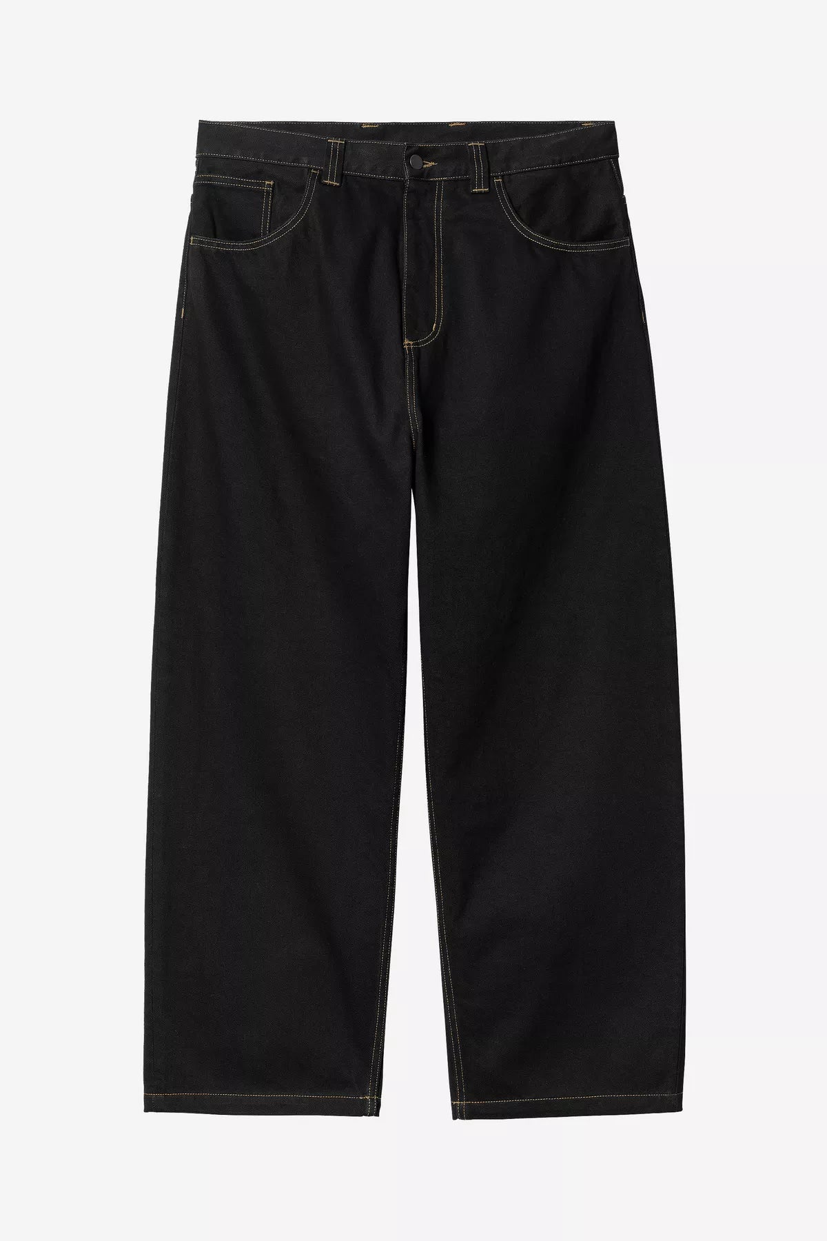 Carhartt WIP Brandon Pant Smith Denim in Black Rinsed