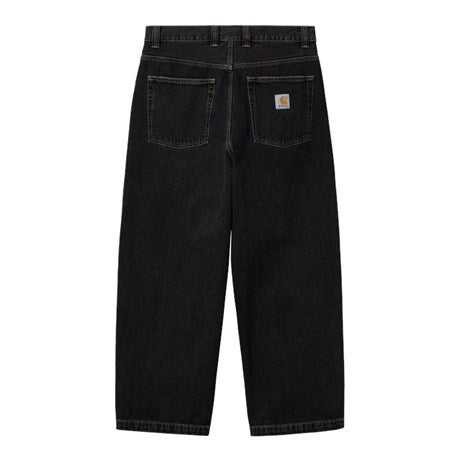 Carhartt WIP Brandon Pant Smith Denim in Black Stone Washed