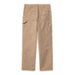 Carhartt Wip Single Knee Pant Organic Cotton Dearborn Canvas, 12 oz FW24 in Peanut/aged canvas