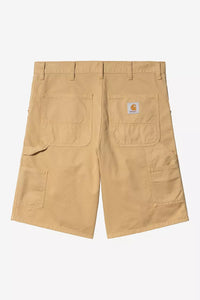 CARHARTT WIP Single Knee Short 100% Cotton 'Newcomb' Drill