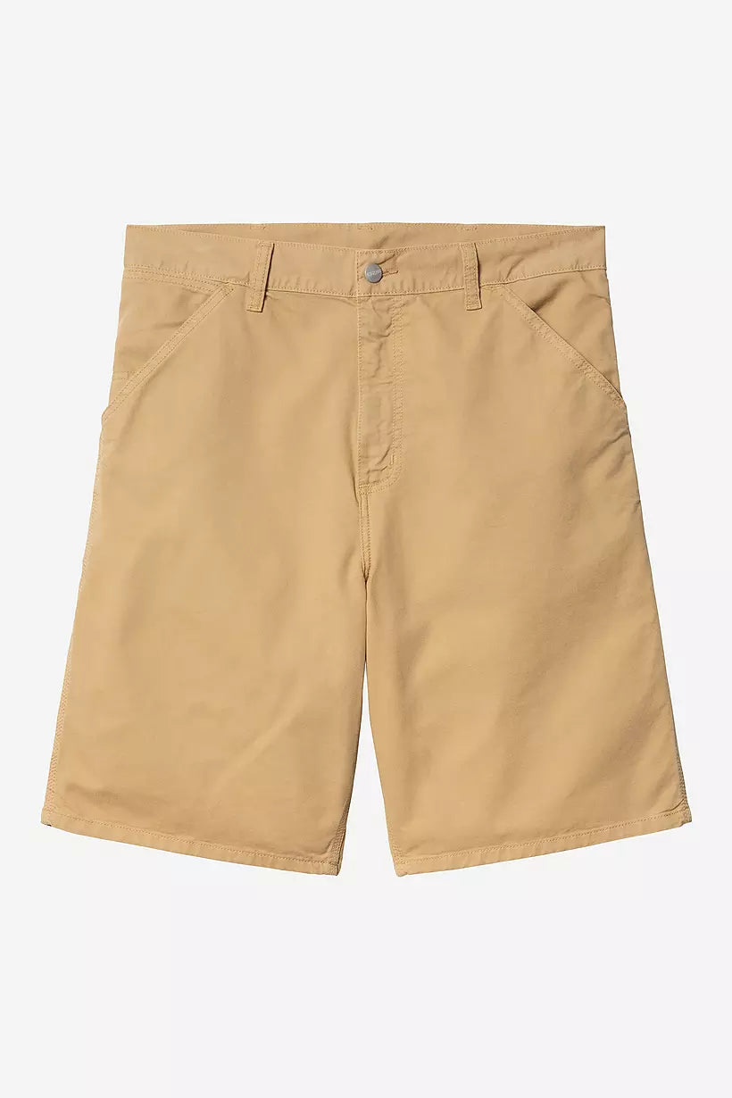 CARHARTT WIP Single Knee Short 100% Cotton 'Newcomb' Drill