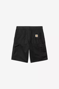 CARHARTT WIP Single Knee Short 100% Cotton 'Newcomb' Drill