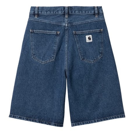 CARHARTT WIP W' Brandon Short in Blau/stone washed