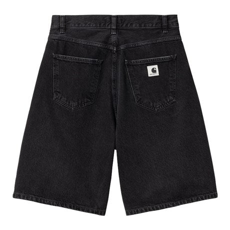 CARHARTT WIP W' Brandon Short in Schwarz/stone washed