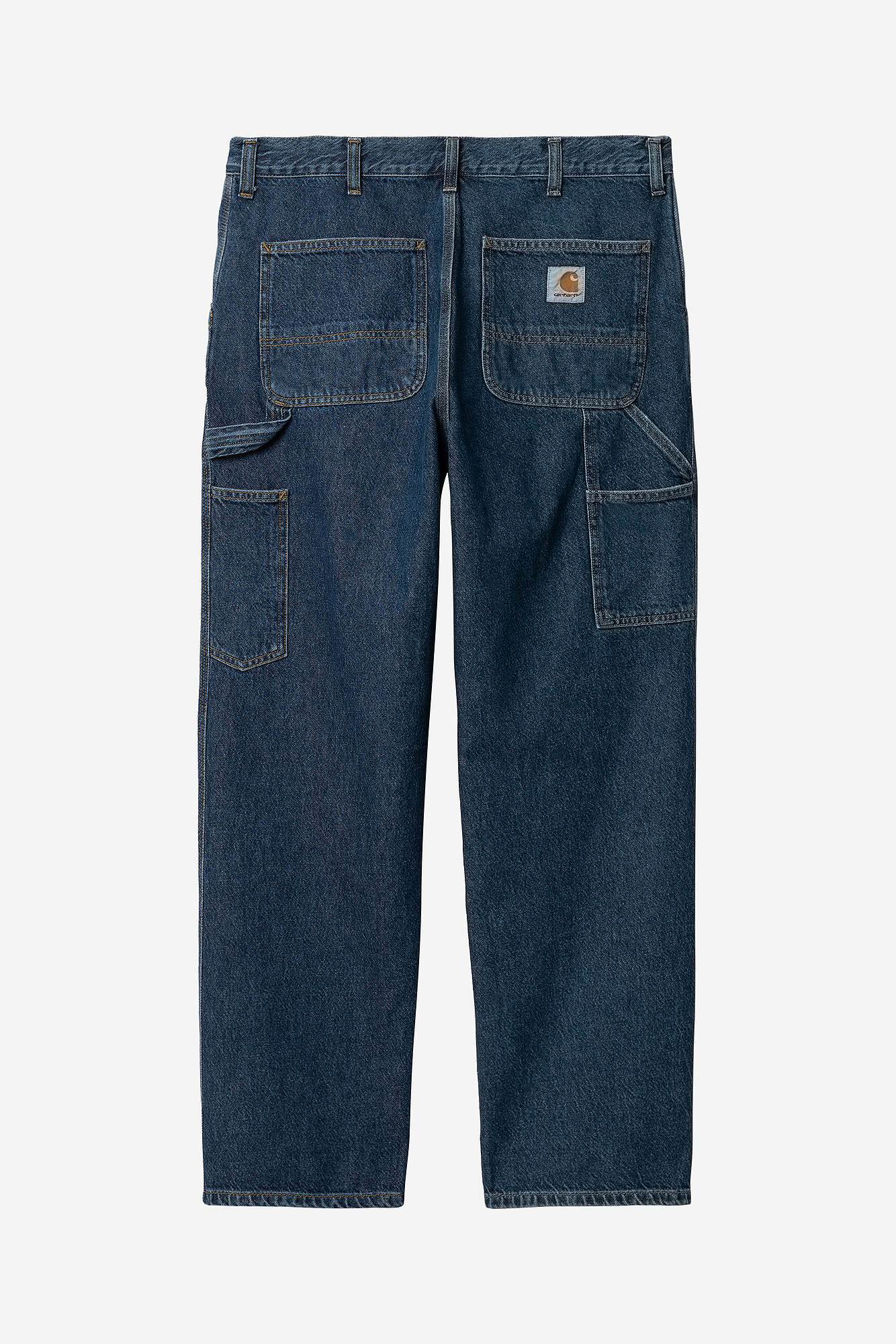 Carhartt WIP Single Knee Pant 100% Cotton rinsed and heavy stone bleached Smith Denim