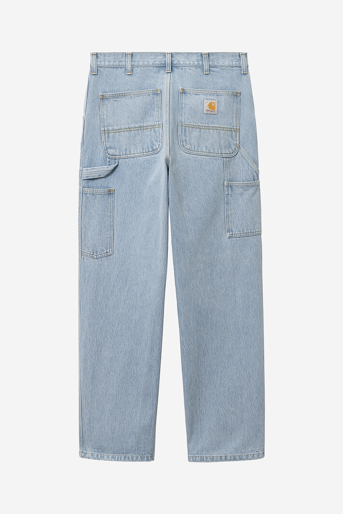 Carhartt WIP Single Knee Pant 100% Cotton rinsed and heavy stone bleached Smith Denim
