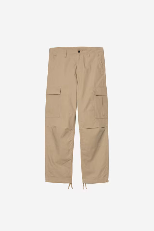 CARHARTT WIP Regular Cargo Pant FS26 in Leather rinsed