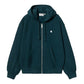 Carhartt Wip W' Hooded Casey Jacket FW24 in Duck Blue/Silver