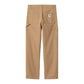 Carhartt Wip W' Pierce Pant Straight FW24 in Peanut/rinsed